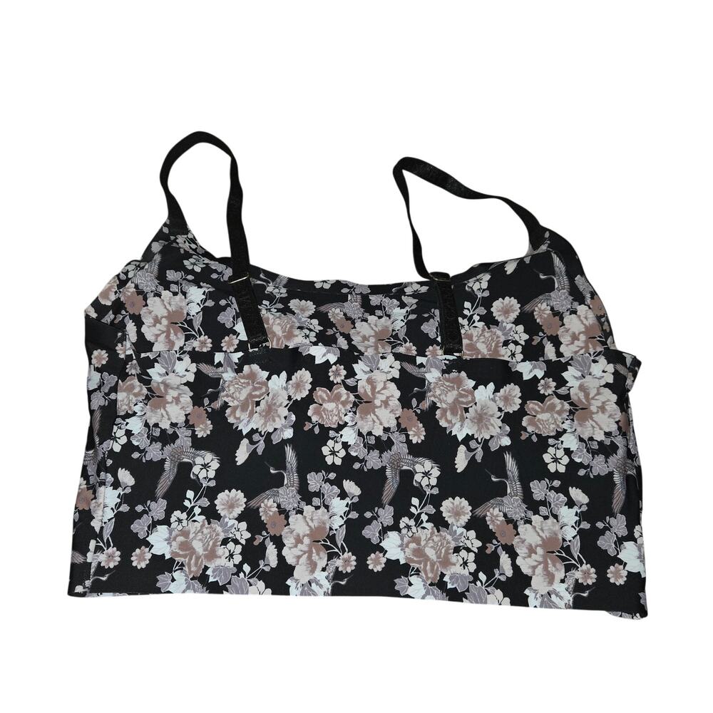 Vince Camuto Sport Bra Rosesa Silky Soft Comfort Size XL - Picture 3 of 4